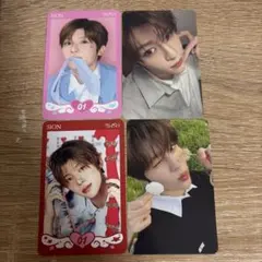 NCT WISH シオン steady MD トレカ 4枚セット