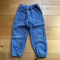 【ユニクロ】デニムブルーハイウエストパンツ