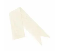 ホワイトスカーフPLEATSPLEASEBASICSCARF WHITEイッセイのサムネイル