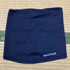 mont-bell ネックウォーマー ネイビー