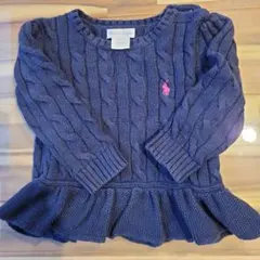 ラルフローレン　キッズ　ベビー　　女の子　セーター