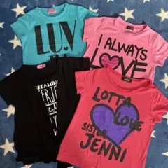 まとめ売り　SISTER JENNI Tシャツ　110 4枚セット