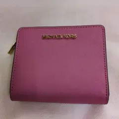 MICHAEL KORS 二つ折り財布 ピンク