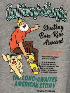 California Santa skating board Tシャツのサムネイル