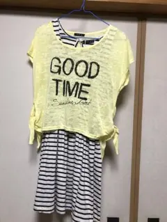 新品　INGNI イング　ワンピース　セット　袖なし　袖あり　ノースリーブ