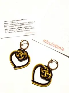 水引 イヤリング(両耳用)