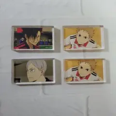ハイキュー!!　ミニアクリルブロック　黒尾　夜久　リエーフ　４点セット