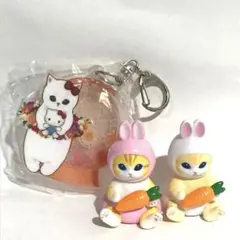 モフサンド　ネコ　キティ　にんじん　うさぎ
