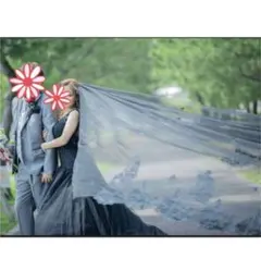 【クリーニング済み 】 ブラックドレス ガリアラハヴ風