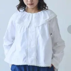 bulle de savon 60sローン lace ブラウスのサムネイル