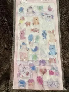 立体シール　3Dシール ボンボンドロップ　ぷっくりシール