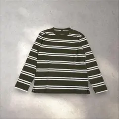 し*様 old uniqlo ボーダーロンt archive 00s y2k ノ