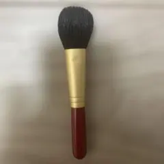 ウエダ美粧堂 丸平型 メイクブラシ フェイスブラシ チーク パウダー