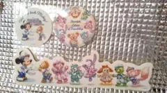 ダッフィーフレンズ20周年　2026　ダッフィー キャラクターシールセット