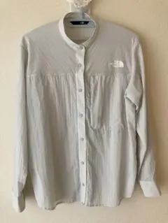 ‘25超美品タグ有☆THE NORTH FACE ハイカーズシャツSティングレー