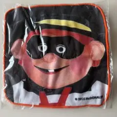 マクドナルドキャラクタータオル サマーチャンスバッグ2025 ハンバーグラー柄
