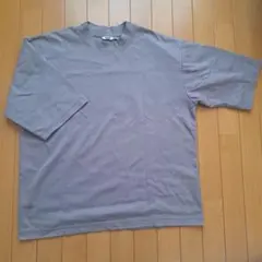 ユニクロ UNIQLO U AIRism コットンオーバーサイズTシャツ XL