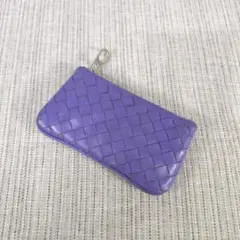 BOTTEGA VENETA　ボッテガ　コインケース　キーケース　パープル