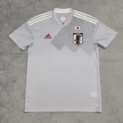 日本代表　2018　ユニフォーム　 M　away　グレー　adidasのサムネイル