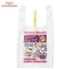 ちいかわ　サンリオ　エコバッグ　ホワイト