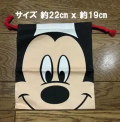 ミッキーマウス巾着袋 TOKYO ディズニーリゾート ミッキーグッズ