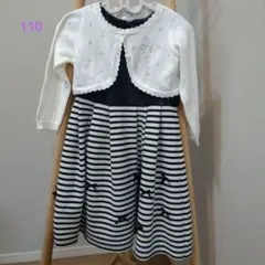 【美品】anyFAM ワンピース＆カーディガン100セット　入学式、セレモニー