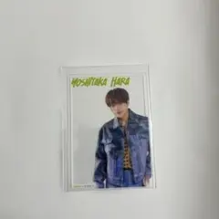 timelesz MOMENTUM 通常盤特典獨照透明卡 原