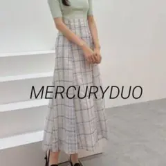 MERCURYDUO チュールロングスカート