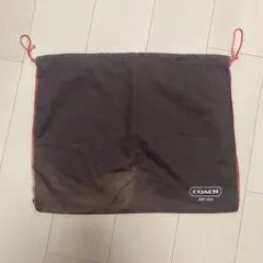 coach 布袋　茶色、オフホワイト　2枚