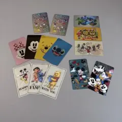 ディズニー100周年 ミニカード１４枚セット