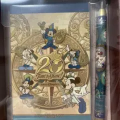 東京ディズニーシー20周年　ボールペン＆メモ帳