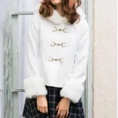 美品✨セシルマクビーfairy gruge fur coat 短丈 y2k
