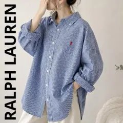 RALPH LAUREN ラルフローレン BD ギンガムチェック ビッグサイズのサムネイル