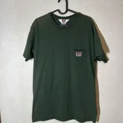 【古着】BEN DAVIS ダークグリーン Tシャツ