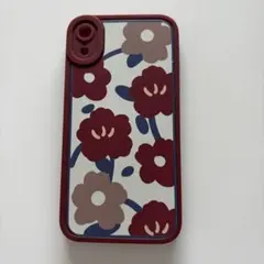 花柄 iPhoneXR 用ソフトケース