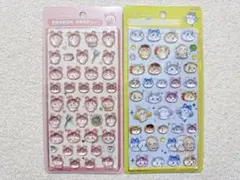 【ちいかわ ボンボンドロップシール2点】古本屋 ニコニコ 大人気キャラクター