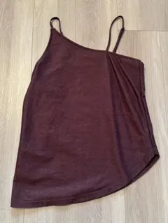 FEELCYCLEバーガンディキャミソール