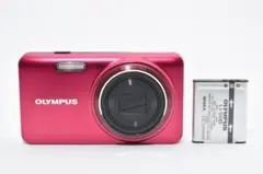 OLYMPUS VH-520コンパクトデジタルカメラ 本体 レッド 専用ケース付