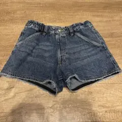 22　BREEZE　ブリーズ　キッズ　デニム　ハーフパンツ　130cm