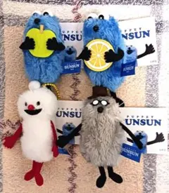 パペットスンスン　ぬいぐるみマスコット フルーツver.　全４種