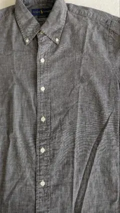 Ralph Lauren ブラックシャンブレー Sサイズ【新品・未使用タグ付】