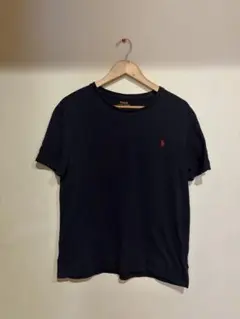 【王道定番】ポロ ラルフローレン Tシャツ ネイビー カスタムフィット Mサイズ