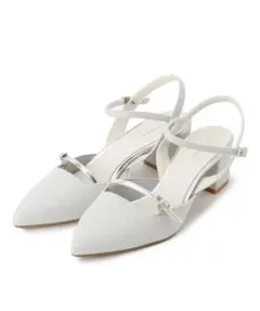 エスペランサ ポインテッドアンクルストラップパンプス Sサイズ