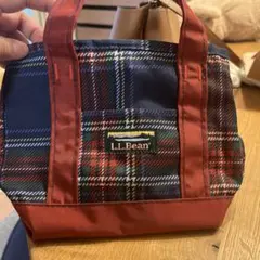 『美品』L.L.Bean チェック柄トートバッグ
