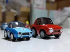 トヨタ スポーツ800 &ちびっこ チョロQ 親子 2台セットのサムネイル
