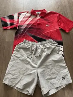 ヨネックス スポーツウェアセット レッド