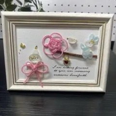 シーグラスアート　今年もよろしくね