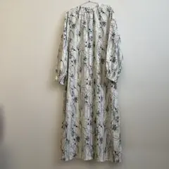 アーバンリサーチ　ハイネックプリントワンピース　フリーサイズ