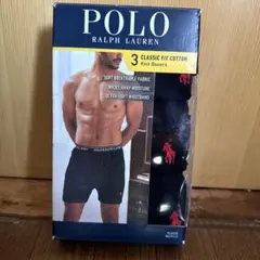 最安！POLO Ralph Lauren ボクサーパンツ 3枚セット Mサイズのサムネイル