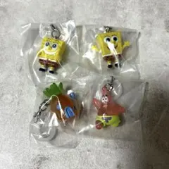 スポンジ・ボブ めじるしアクセサリー　4個セット